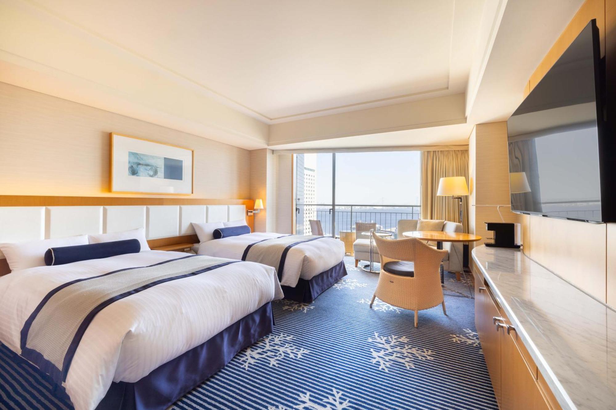 The Yokohama Bay Hotel Tokyu Exteriér fotografie Deluxe Ocean View Room